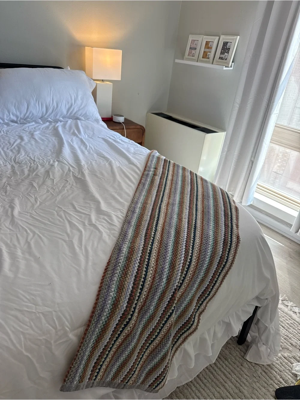Anthropologie Missoni Inspired Chevron Colorful Towel Blanket